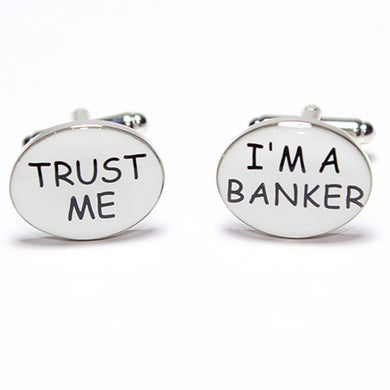 Mancuernillas Trust Me - Im a Banker